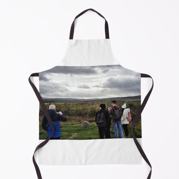 Item preview, Tourists view a memorial stone at Culloden Battlefield, Scotland designed and sold by Richard Flint.