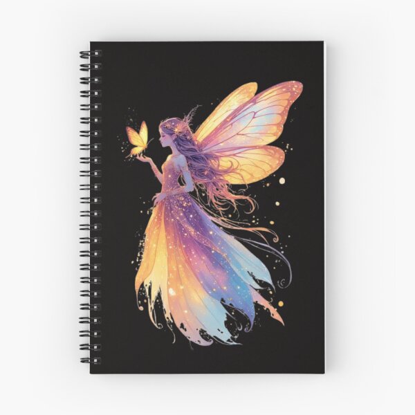Item preview, Magic Opalite Fairy with Glowing Butterfly – Enchanting Fantasy  designed and sold by Ditstyle.