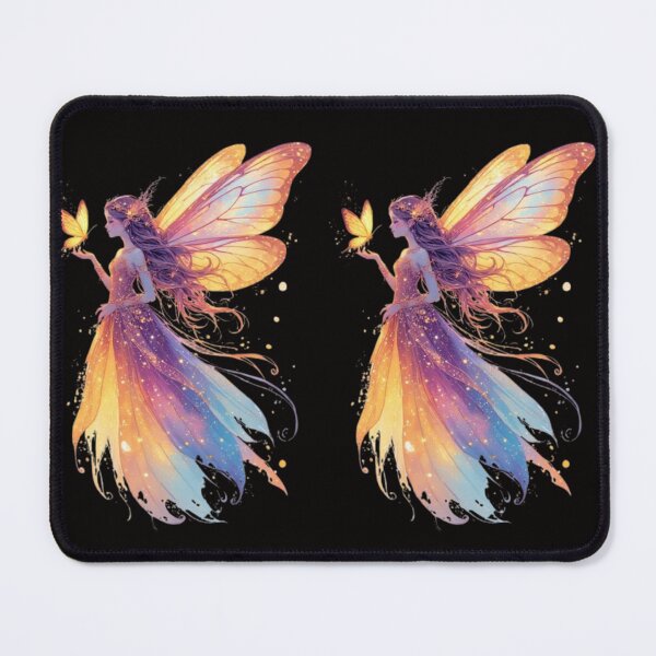 Item preview, Magic Opalite Fairy with Glowing Butterfly – Enchanting Fantasy  designed and sold by Ditstyle.