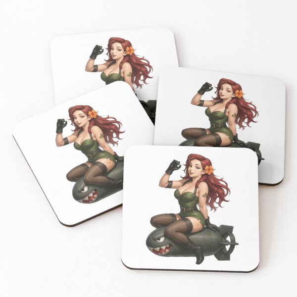 Item preview, Bomber Girl – Beauty with an Explosion of Style designed and sold by RAWLIFEGRAPHIC.