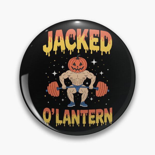 Item preview, Jacked O’Lantern Funny Halloween Gym Workout Pumpkinhead designed and sold by Parkerzz.