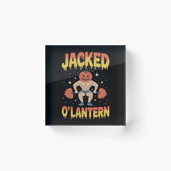 Item preview, Jacked O’Lantern Funny Halloween Gym Workout Pumpkinhead designed and sold by Parkerzz.