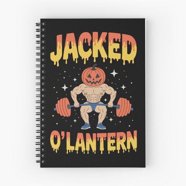 Item preview, Jacked O’Lantern Funny Halloween Gym Workout Pumpkinhead designed and sold by Parkerzz.