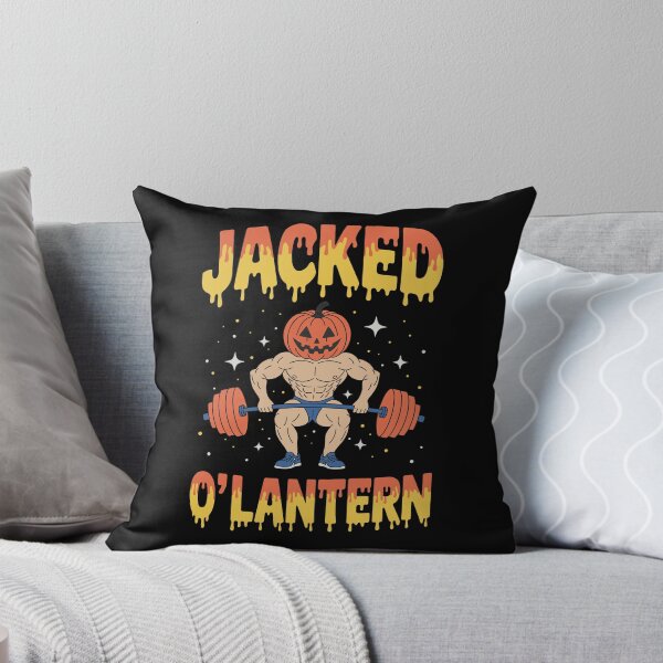 Item preview, Jacked O’Lantern Funny Halloween Gym Workout Pumpkinhead designed and sold by Parkerzz.