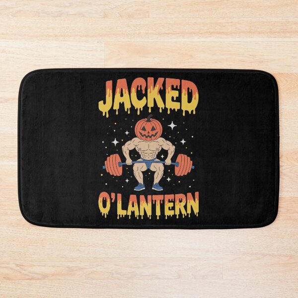 Item preview, Jacked O’Lantern Funny Halloween Gym Workout Pumpkinhead designed and sold by Parkerzz.