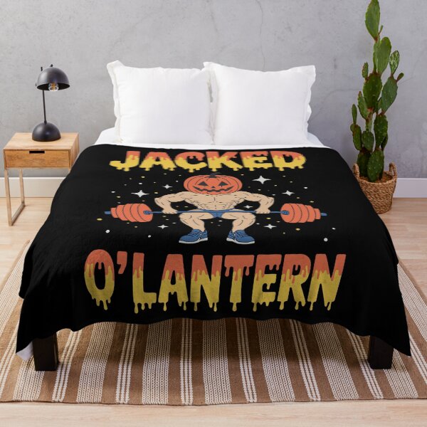 Item preview, Jacked O’Lantern Funny Halloween Gym Workout Pumpkinhead designed and sold by Parkerzz.