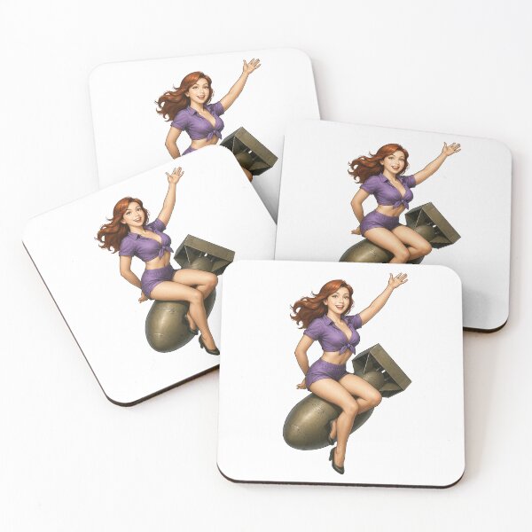 Item preview, Bomber Girl – Beauty with an Explosion of Style designed and sold by RAWLIFEGRAPHIC.