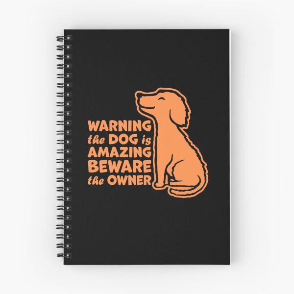 Item preview, Warning Dog Is Amazing Beware Owner Protective Humor designed and sold by shirt-o-mat.