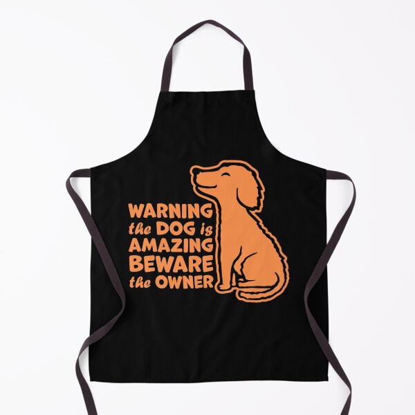 Item preview, Warning Dog Is Amazing Beware Owner Protective Humor designed and sold by shirt-o-mat.