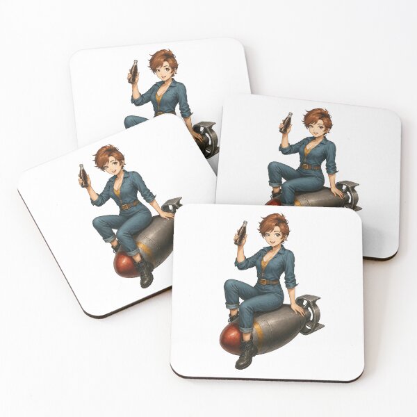 Item preview, Bomber Girl – Beauty with an Explosion of Style designed and sold by RAWLIFEGRAPHIC.