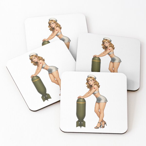 Item preview, Bomber Girl – Beauty with an Explosion of Style designed and sold by RAWLIFEGRAPHIC.
