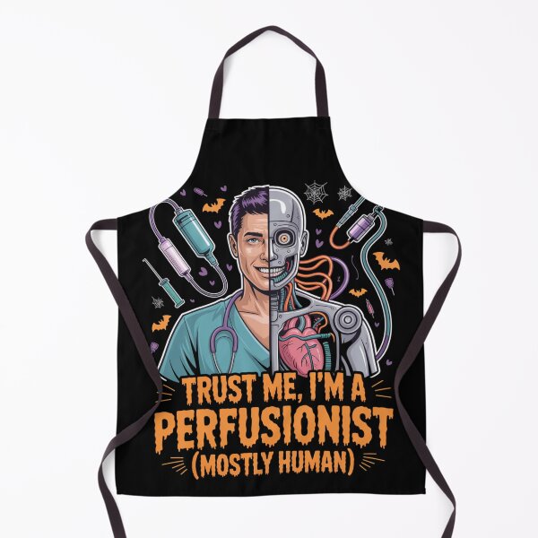 Item preview, Perfusionist Halloween – Mostly Human Halloween Tech Tee designed and sold by CrunchyGoats.