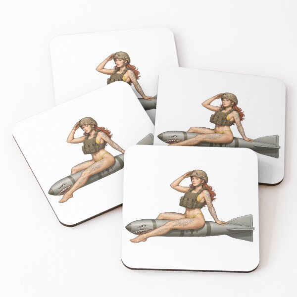 Item preview, Bomber Girl – Beauty with an Explosion of Style designed and sold by RAWLIFEGRAPHIC.