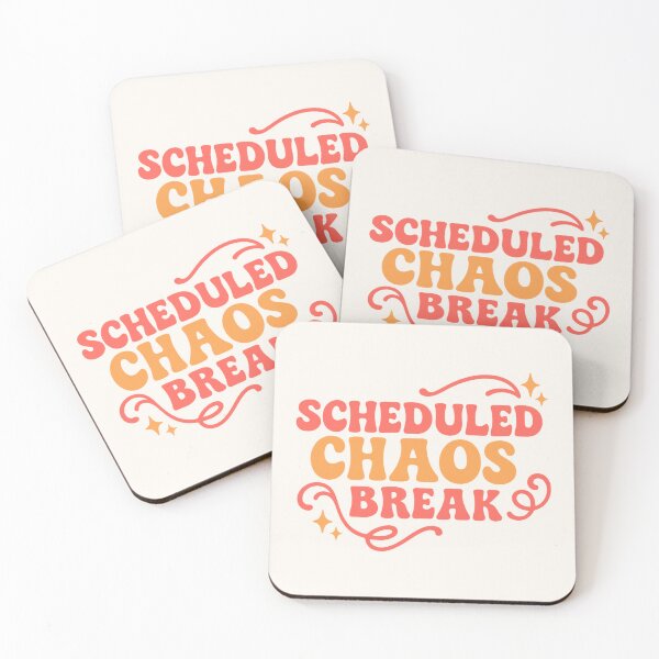 Item preview, Scheduled Chaos Break designed and sold by Dopamine Glitch.