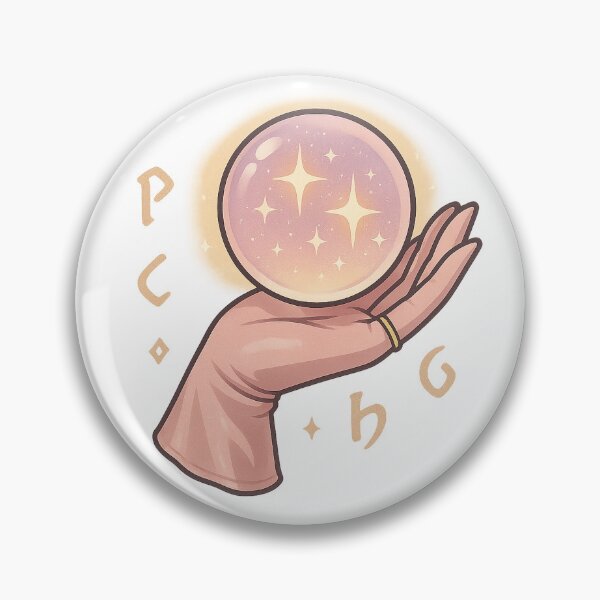 Item preview, Silk Glove Palm Reading | Glam Witch Crystal Orb Sticker & Feminine Psychic Wall Art | Magic Sticker designed and sold by HerDreamCodes.