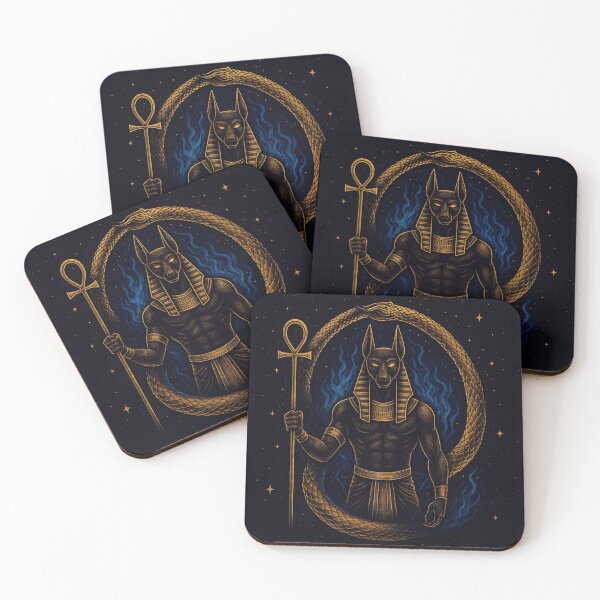 Item preview, Anubis Coil – Guardian of the Eternal Cycle designed and sold by Sea Godness .