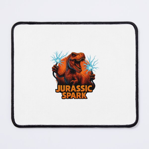 Item preview, Jurassic Spark – Electrified T-Rex Funny Dinosaur Design designed and sold by RetroRespect.