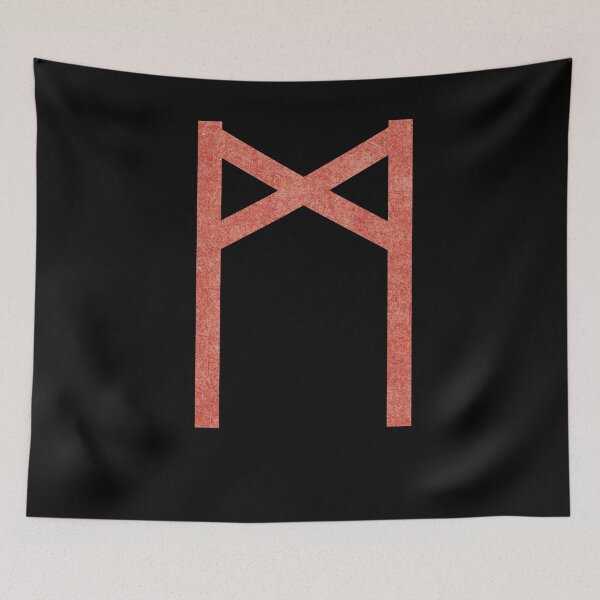 Item preview, Mannaz - twentieth rune in the Futhark Alphabet. designed and sold by NextDoorToMe.