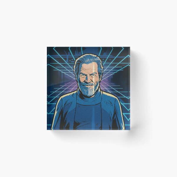 Artikelvorschau, Jeff Bridges in Tron Ares entworfen und verkauft von PopCultureAndStuff.