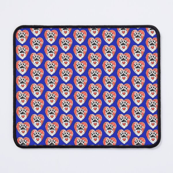 Item preview, Hand drawn cartoon dog paw in heart, perfect for dog lovers, pet care design, and vet clinic logos designed and sold by GracelucyShop.