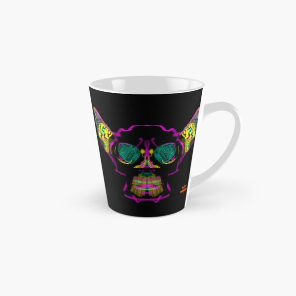 Green Eye Neural Skull Strata 20 Book of Immersion no 4 by iServalan Tall Mug