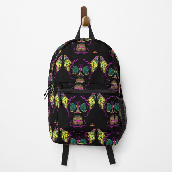 Green Eye Neural Skull Strata 20 Book of Immersion no 4 by iServalan Backpack