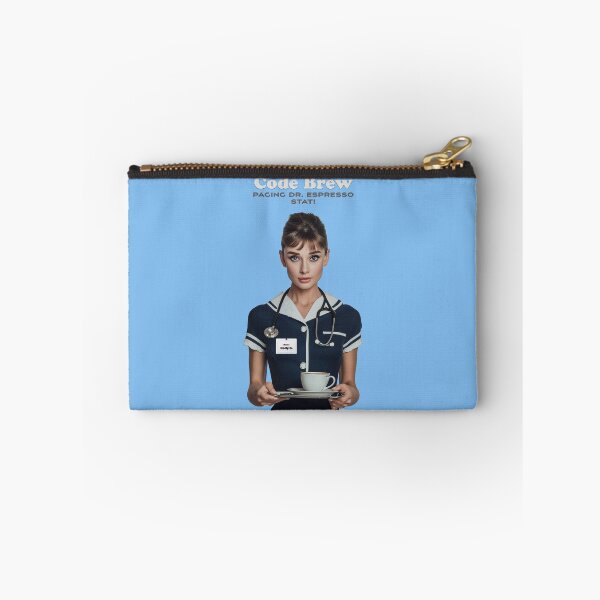 Item preview, Code Brew Vol. 2 – Nurse Holly G., Retro Coffee & Medical Humour Art designed and sold by Gino By Design.