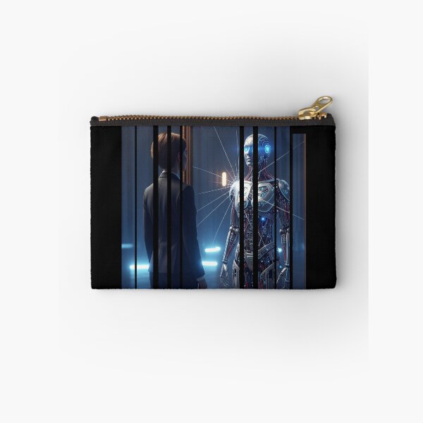 Item preview, Reflections of the Future, Human vs AI Self designed and sold by chipmuckdesignn.