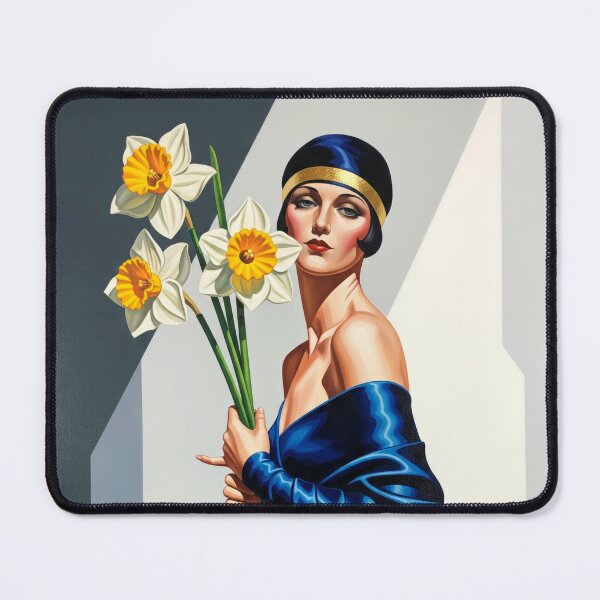 Item preview, The Golden Trumpet - Original Art Deco Artwork designed and sold by elektronen.