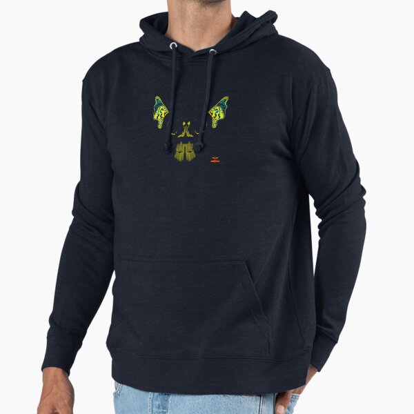 Yellow Neural Skull Strata 20 Book of Immersion no 3 by iServalan  Lightweight Hoodie