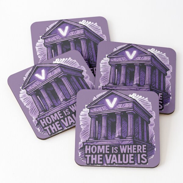 Item preview, Home is where the value is designed and sold by Valueminati.