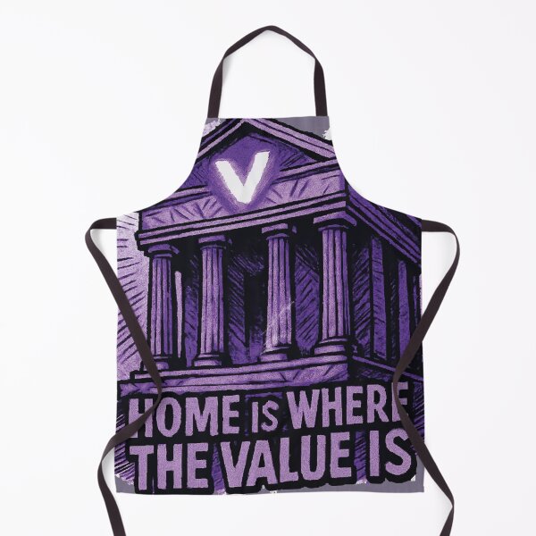Item preview, Home is where the value is designed and sold by Valueminati.
