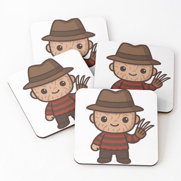 Item preview, Kawaii Freddy Krueger – Cute Nightmare Sticker designed and sold by TheRealJoshD.
