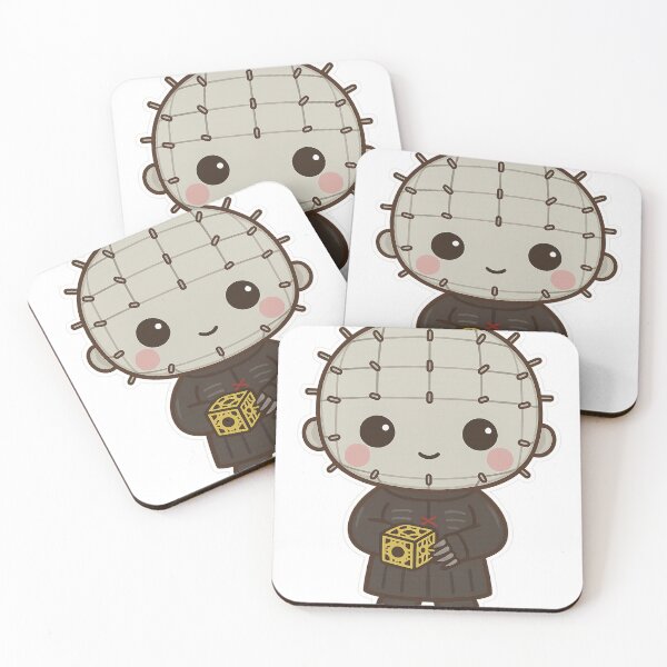Item preview, Kawaii Pinhead – Cute Hellraiser Sticker designed and sold by TheRealJoshD.