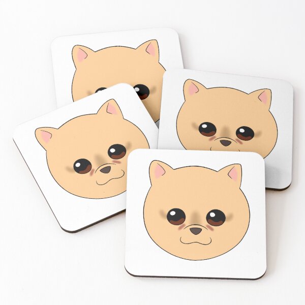 Item preview, Cream Shorthair Pomeranian Tear Stains designed and sold by OliRoseArt.