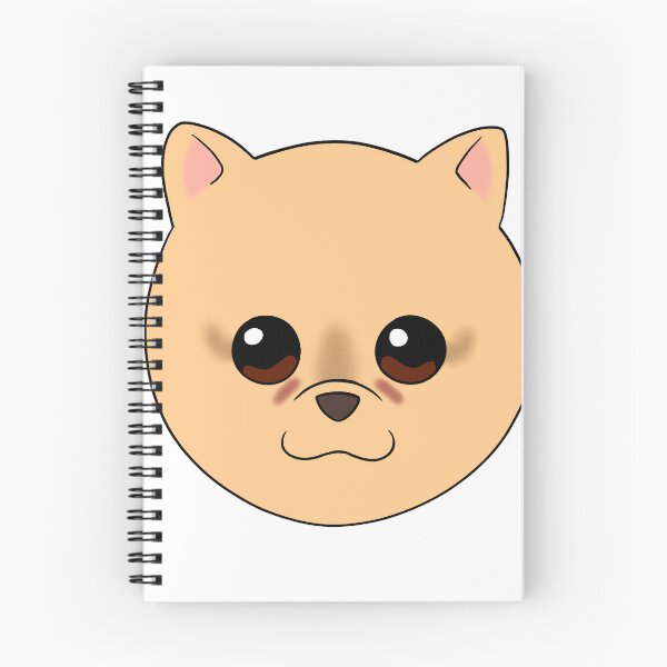 Item preview, Cream Shorthair Pomeranian Tear Stains designed and sold by OliRoseArt.