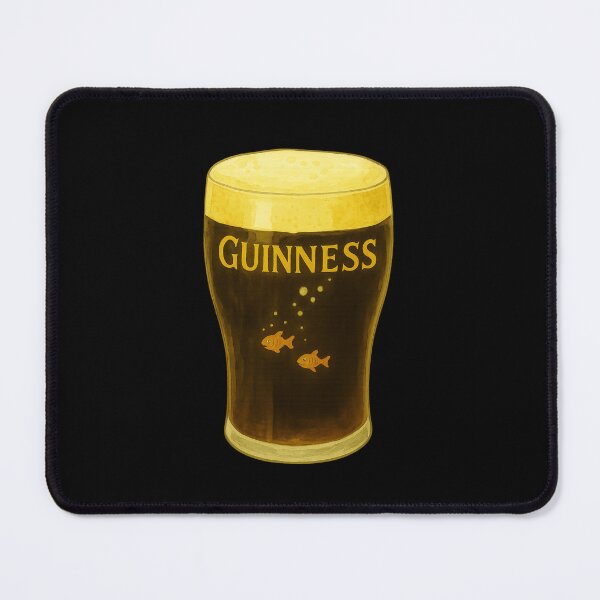 Item preview, Goldfish in a Guinness Pint Surreal Beer Bar designed and sold by Sarcastic designs.