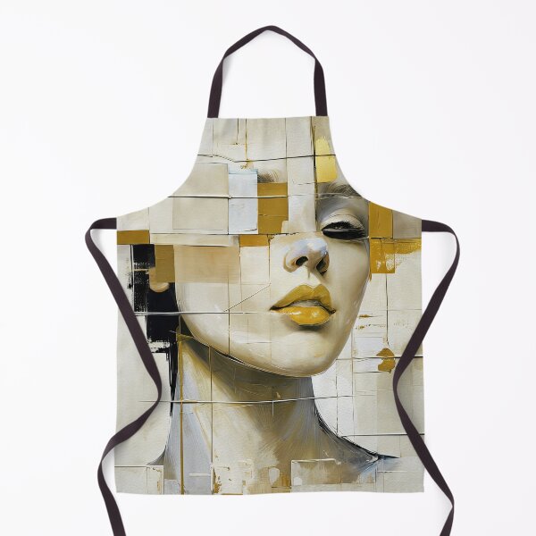 Item preview, Golden Geometry Woman Portrait designed and sold by caracatita75.