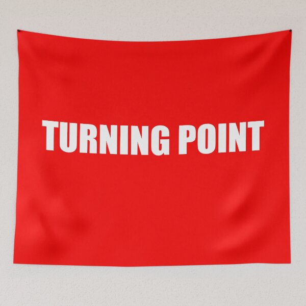 Item preview, Turning Point Bold White Font Patriotic Design designed and sold by chris-ellis-art.