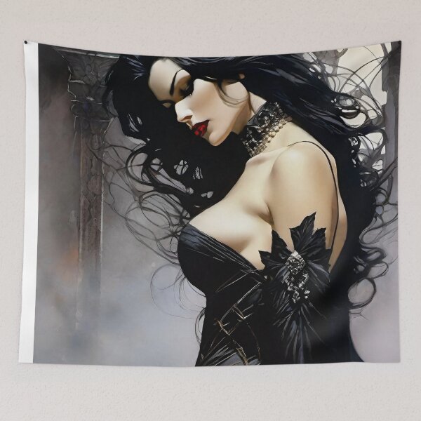 Item preview, Queen of the Night - Gothic Horror Art concept designed and sold by Delerat7.