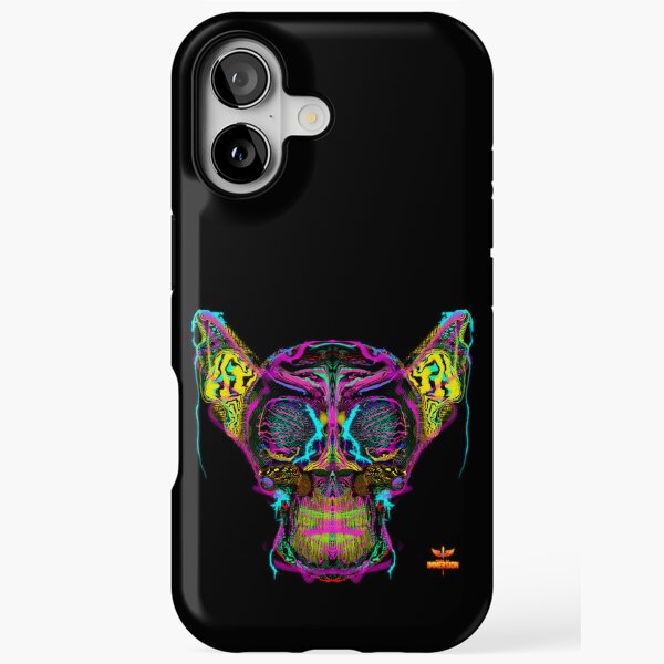 Neural Skull no 1 Strata 20 Book of Immersion no 3 by iServalan iPhone Tough Case