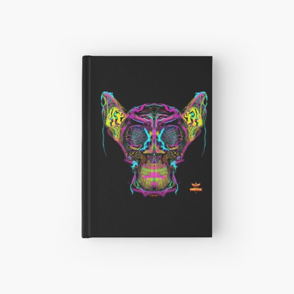 Neural Skull no 1 Strata 20 Book of Immersion no 3 by iServalan  Hardcover Journal