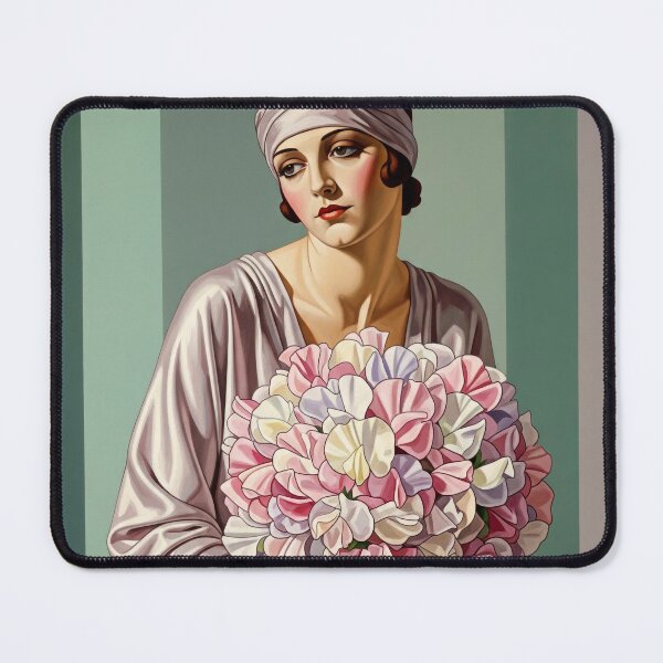 Item preview, The Satin Whisper - Original Art Deco Artwork designed and sold by elektronen.