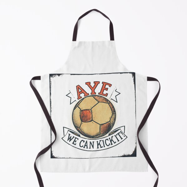 Item preview, Aye We Can Kick It - Fun Scottish Football design designed and sold by Loom on the Loch.