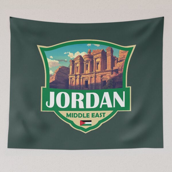 Item preview, Jordan Illustration Retro Badge designed and sold by KrisSidDesigns.