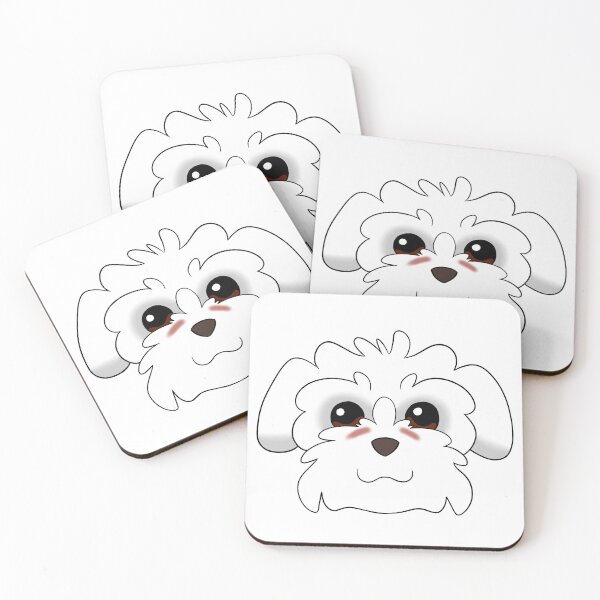 Item preview, White Havanese Tear Stains designed and sold by OliRoseArt.