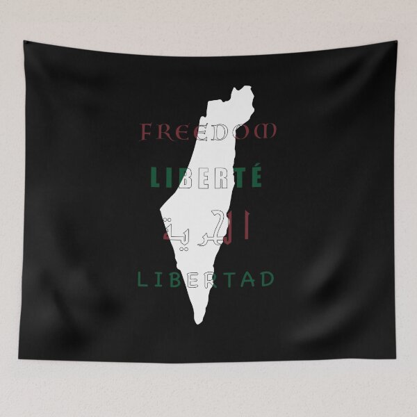 Item preview, Freedom for Palestine - Map of Palestine - Freedom t-shirt designed and sold by NooorAlghazi.