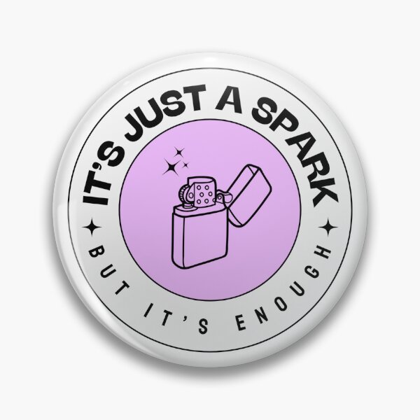 Item preview, It's Just a Spark (Purple) designed and sold by maggiesud.