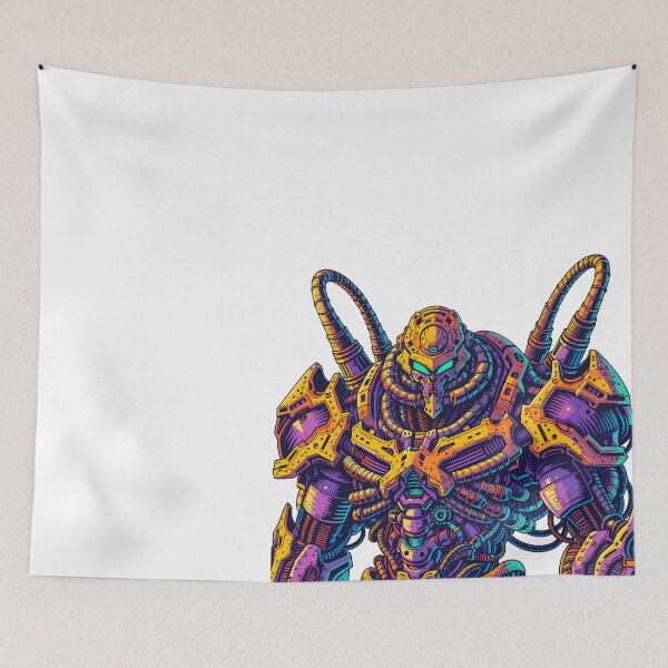 Item preview, Neon Mech Sentinel designed and sold by psychcyberpunk.