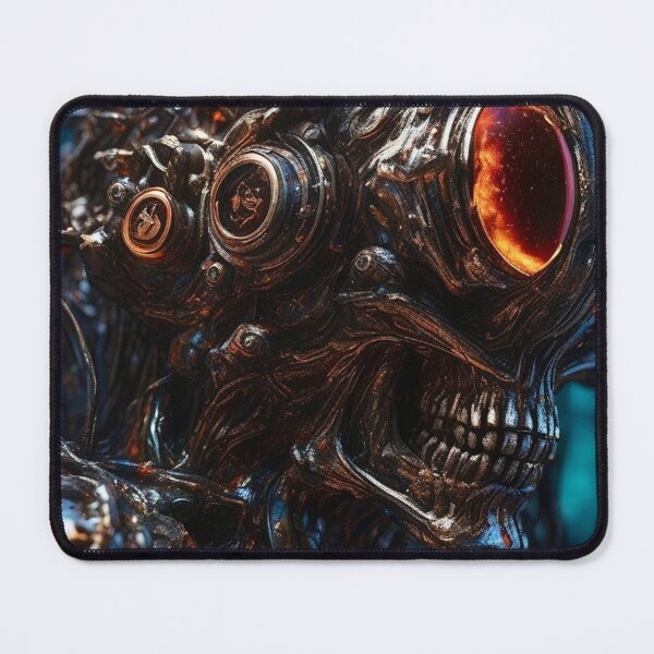 Item preview, Chrome Alien Overlord - Sci Fi Art concept designed and sold by Delerat7.